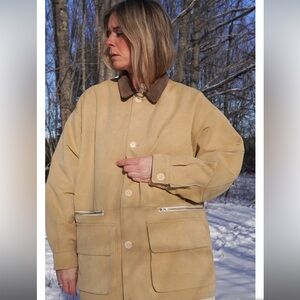 RUDY JUDE Adult MCO Coat - Barn Jacket with Brown Collar